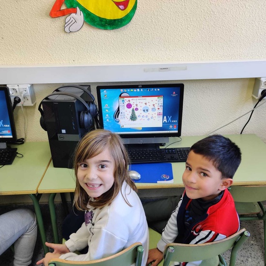 2019_12_16_los tecnológicos dibujos navideños de 1º_CEIP FDLR_Las Rozas 8