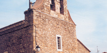 Campanario de iglesia en Horcajuelo