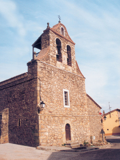 Campanario de iglesia en Horcajuelo