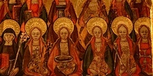 Retablo coronación de la Virgen. Mártires, Huesca