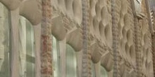 Interior de una torre de la Sagrada Familia, Barcelona