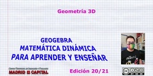 Iniciación a la geometría analítica 3D