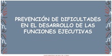 Presentación Prevención dificultades FFEE