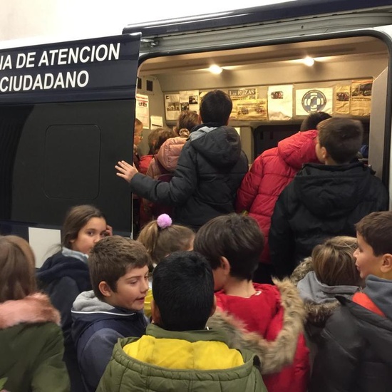 Quinto con los equipos de emergencias de las Rozas_CEIP FDLR_Las Rozas 13