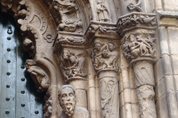 Arquivoltas de la Catedral de Orense, Galicia