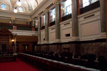 Interior del Parlamento, Victoria