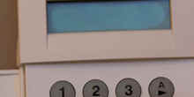 Teclado de control de central antiintrusión