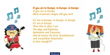 In Europe: song
