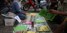 Venta de libros, Jogyakarta, Indonesia