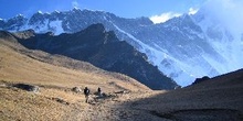 Chukhung Ri con vista al Nuptse