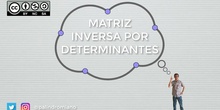Inversa de una matriz por determinantes