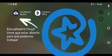 Uso de la app del Cloud de EducaMadrid