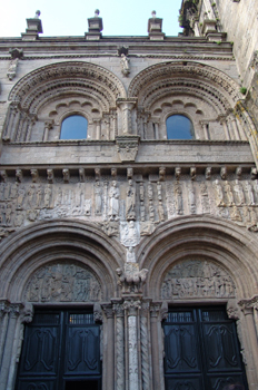 Fachada de las Platerías, Catedral de Santiago de Compostela, La