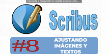 Scribus 8 - Ajusta imágenes a textos