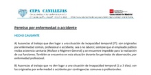 ENFERMEDAD O ACCIDENTE