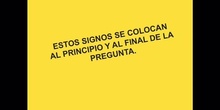 PRIMARIA 2º - SIGNOS DE INTERROGACIÓN - LENGUA - RAQUEL - FORMACIÓN