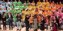 Entrega Reconocimiento al Coro_CEIP FDLR_Las Rozas