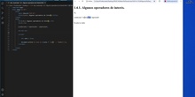 if - else. JavaScript. 1.4.1. Algunos operadores de interés.