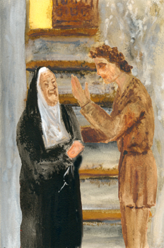 Celestina y Pármeno