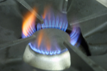 Fuego de cocina
