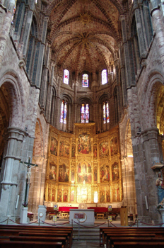 Altar Mayor de la Catedral de ávila, Castilla y León