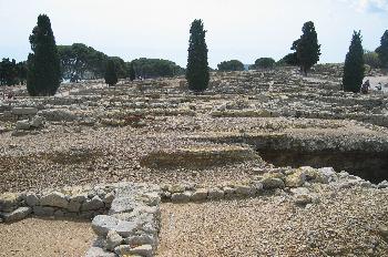 Ruinas del pueblo greco-romano de Ampurias, Gerona