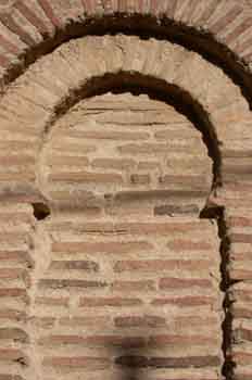 Detalle de la fachada de la Iglesia de San Lorenzo, Sahagún, Leó