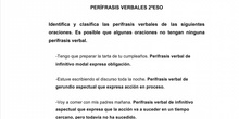 Corrección perífrasis verbales 2º ESO