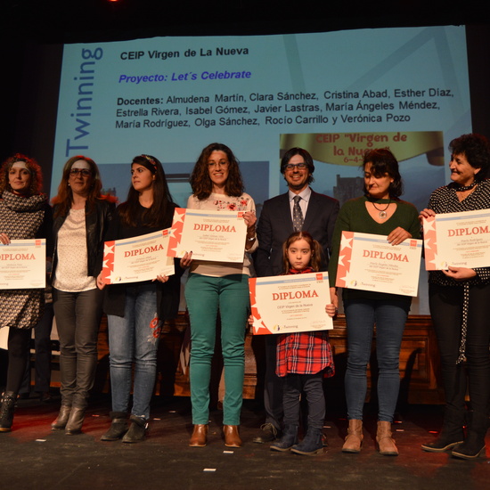 Entrega diplomas II Edición Reconocimiento Sellos de Calidad eTwinning Comunidad de Madrid 6