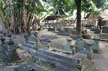 Cementerio musulman, Jogyakarta, Indonesia