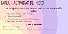 ACTIVIDADES DEL EMOCIONARIO