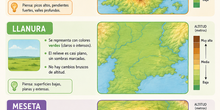 Como reconocer unidades de relieve en mapa mudo