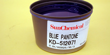 Bote tinta pantone blue 072