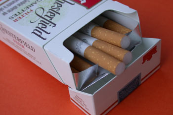 Cajetilla de tabaco