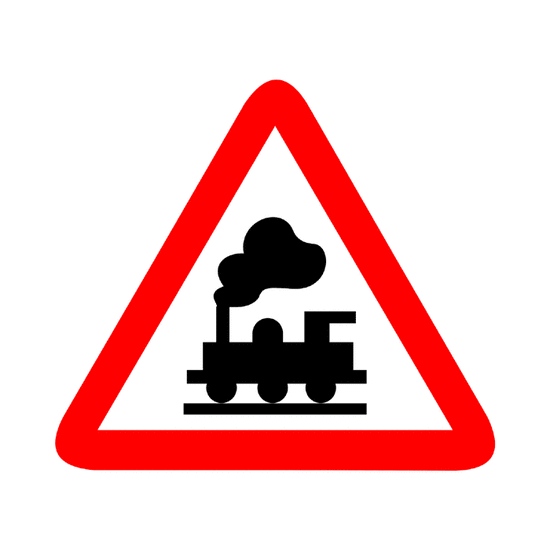 Peligro: Paso a nivel sin barreras