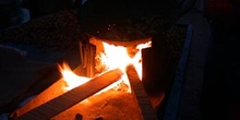 Cocina de leña