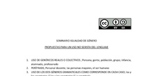 Uso Inclusivo del Lenguaje