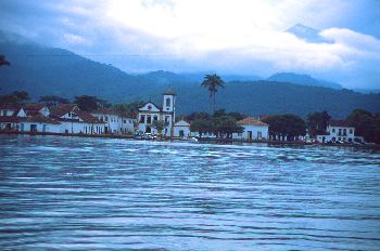 Vista de Paraty, Rio de Janeiro, Brasil