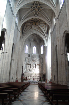 Nave central, Catedral de Huesca