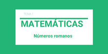 Números Romanos