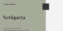 Presentación Netiqueta