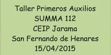Taller primeros auxilios