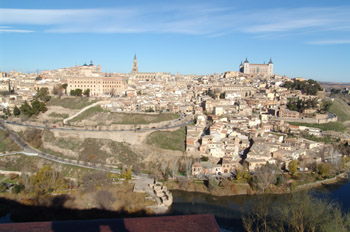 Vista general de Toledo, Castilla-La Mancha