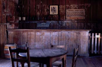 Interior del Jersey Lilly Saloon, Texas, Estados Unidos