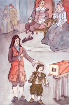 La cabeza de los reyes: En Palacio