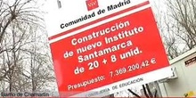 Arranca la construcción del IES 'Santamarca', en el solar donde se ubicaba el antiguo