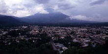 Vista general de Antigua, Guatemala