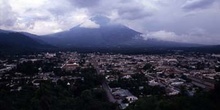 Vista general de Antigua, Guatemala