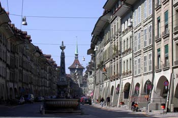 Calle antigua de Berna, Suiza