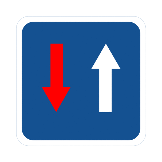 Prioridad respecto al sentido contrario